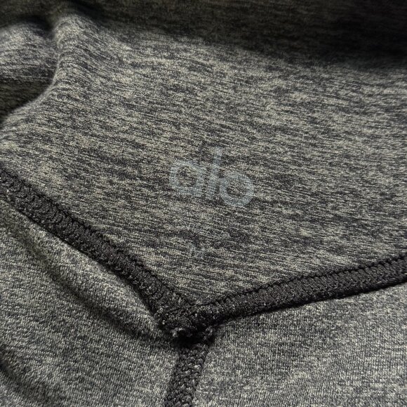 ALO Yoga Women's Alosoft High-Waist Lounge Legging - Grey - Picture 4 of 7